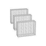 3 gabiooni komplekt 100x80x30cm, h&otilde;bedane