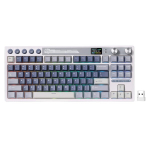 ROYAL KLUDGE M87 Ocean Blue, Creamy Switch, US