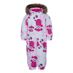Huppa Laste talvekombe KEIRA, white pattern