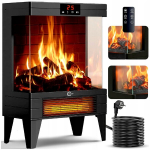 Elektriline soojendi Carruzzo Premium Fireplace Heater V-2000 3D Pro+, 2000 W