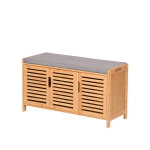 Istmega kingakapp esikusse Bambusist hoiukapp 50x90x35 Hall
