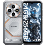Telefon Blackview Fort 2 6.56" 24GB+256GB 5000mAh 16MP AI Android 15 NFC Dual SIM GPS - Valge