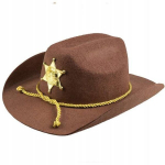 &Scaron;erifi m&uuml;ts &ndash; kauboi stiil pidudeks ja karnevalideks