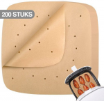 200 k&uuml;psetuspaberit AirFryer XXL jaoks (23 cm)