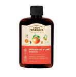 Green Pharmacy Soojendav massaaži&otilde;li mandli-, apelsini-, kaneeli- ja pipra&otilde;lidega 200 ml