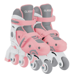 Rulluisud Globber Learning Skates 2in1, 30-33 suurus, roosa