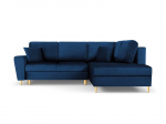 Pehme nurgadiivan magamisfunktsiooniga Micadoni Home Kyoto, Royal Blue