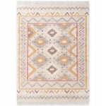 Elle Decoration Roya kreemikas mitmev&auml;rviline vaip 120x170
