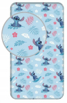 Jerry Fabrics madratsikate Lilo ja Stitchiga, sinine, 90x200 cm, puuvill