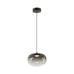 Rippvalgusti VASO 1 SMOKED 4W &ndash; elegantne LED klaasist rippvalgusti Milagrolt