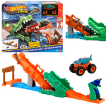 Hot Wheels koletisveokid &bdquo;Crocodile Crash Challenge&ldquo; stardiseade JJN45