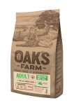 Kuiv koeratoit Oak's Farm Grain Free linnuliha, 12 kg, k&otilde;ikidele t&otilde;ugudele