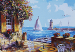 Numbritega maalimise komplekt, Veranda kai juures, 40x50, varvikas, MG3109e