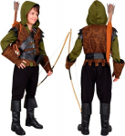 "ROBIN OF SHEARWOOD" (kapuutsiga dressipluus ja vest, v&ouml;&ouml;, taskuga v&ouml;&ouml;, kindad, saapapealsed)