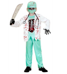 "ZOMBIE DOCTOR" (verine jope s&auml;rgi ja kontidega, EVA rind, p&uuml;ksid, m&uuml;ts, n&auml;omask, stetoskoop)
