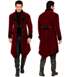 "BURGUNDY SAMETTGOOTI MANTEL"