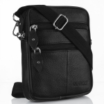 Meeste ehtsast nahast kott Rovicky, must