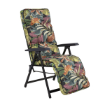 Kokkupandav aiatool &bdquo;Patio Lena Plus Black Edition&ldquo; jalatoe ja reguleeritava seljatoega