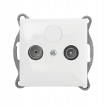 Tagumine Rtv pesa Abex, valge, 2 &uuml;hendust, 5-862 Mhz