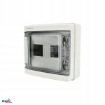 Hermeetiline pinnajaotur 1x8 Ip65, 8n+8pe klemmid