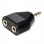 Adapter 3,5 mm 1 x 3,5 mm M kuni 2 x 3,5 mm F &ndash; heliosa