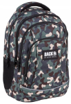 Seljakott "backup" 24l, khaki, paljude lahtritega