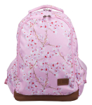 St.right seljakott Blossom 21l, roosa, lilledega