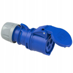 Kaasaskantav Ip44 16a 230v sinine harukarp Shark 213-6