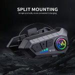 Juhtmevaba mootorratta kiivri k&otilde;rvaklapp