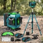 Juhtmeta laserlood alusega