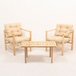 Aiapink Garden4You MYG02 &ndash; kreemikas puidust 2-kohaline