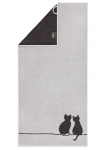 Vannir&auml;tik CAW&Ouml; Cute Cats 6263 You & Me 50x100 cm 100% puuvill hall