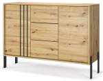 Kummut ADRK Furniture Nexo Industrial t&auml;ispuidust, pruun, 138x87x40 cm