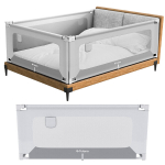 Tulano Cover 46 white-grey voodipiire 160 cm &ndash; turvapiire kukkumise kaitseks