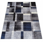 Vaip Otto 09 hall-t&uuml;rkiissinine, 80x150 cm, mitmev&auml;rviline