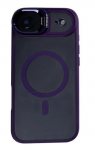 Rixus Classic 03 Telefoni&uuml;mbris MagSafe For iPhone 17 Air Deep Purple