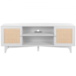 TV-alus, 167.7x39.7x63.6 cm, Valge, Rotang