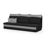 Diivanvoodi GUSTAV 3-kohaline 140x190 cm magamisala, pesukast, modernne disain