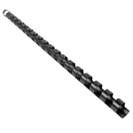 Plastikust K&ouml;iteseljad A4 12 Mm Mustad 100 Tk.