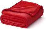 Miulee fliistekk-pleed, punane, 130x150 cm