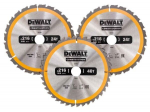Dewalt ehitusliku saelehe komplekt, 250 x 30 mm (3 tk.)