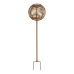P&auml;ikeseenergiaga LED-aiavalgusti House Nordic Carlisle, pruun, 70 cm, IP44