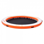 T&auml;ispuhutav ujuv dokk, 304x20.3 cm, valge, batuudiv&otilde;rguga bassein