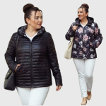 Kahepoolne naiste jope Fashion, must