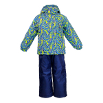 Huppa Laste talvekomplekt GREGER, peacoat pattern/ peacoat, 104