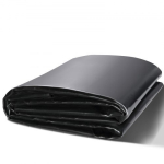 Tiigikile 4,6x6 m Must EPDM materjal