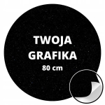 Individuaalne &uuml;mmargune Rpg kangast m&auml;ngulaud 80 cm teie graafikaga