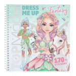 Tippmodell "dress me Up Fantasy" v&auml;rvimisraamat 170 kleepsuga
