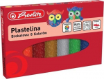 Herlitzi s&auml;delev plastiliin, 8 v&auml;rvi