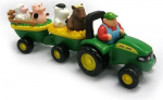 Tomy John Deere helitraktor loomadega